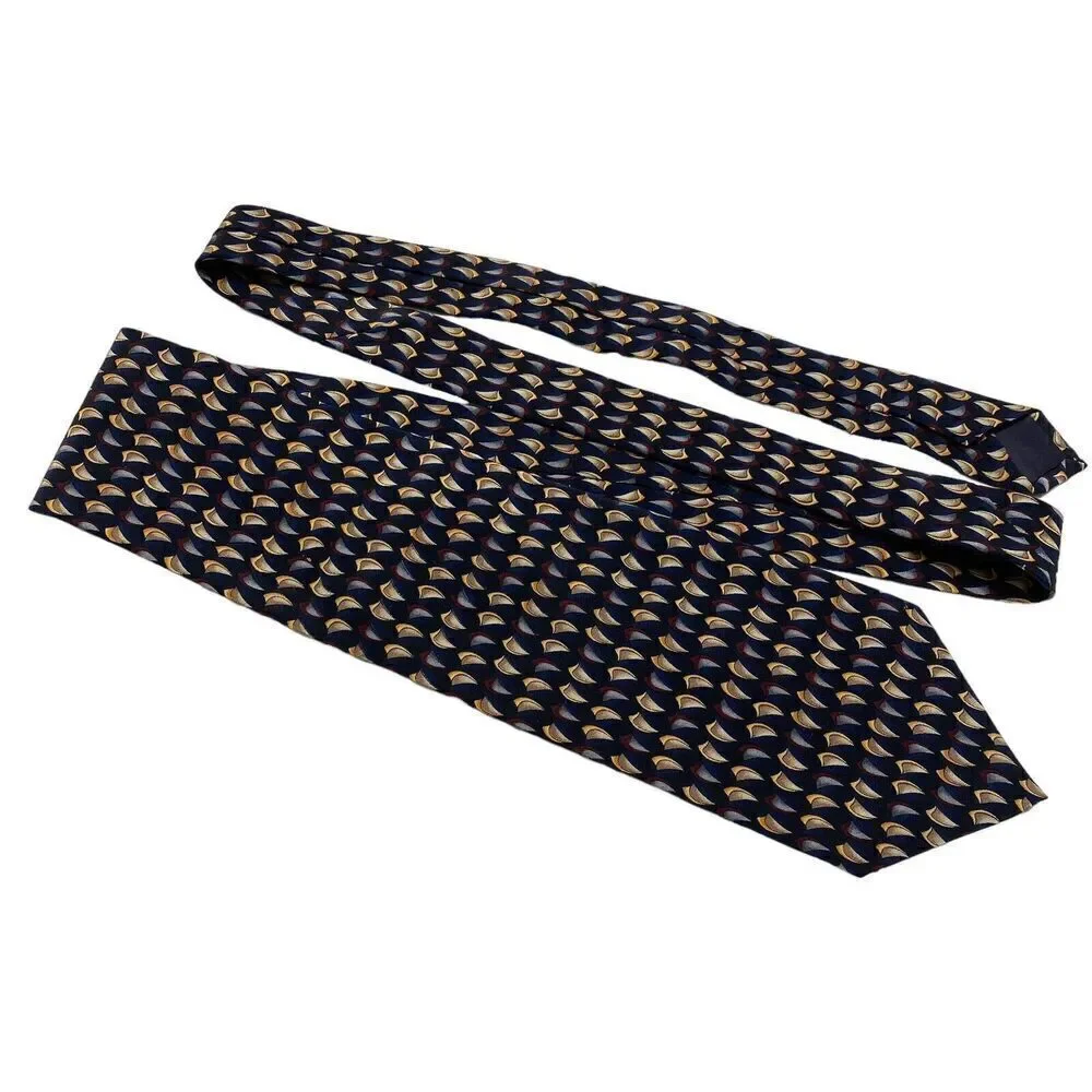 Stonehenge Cocktail Collection Tie Men's Necktie Silk Vodka Blue Yellow Maroon